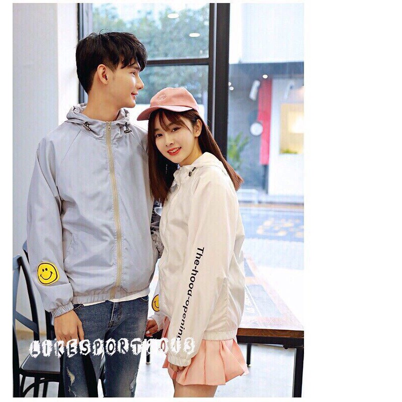 ÁO khoác dù mặt cười dễ thương | BigBuy360 - bigbuy360.vn