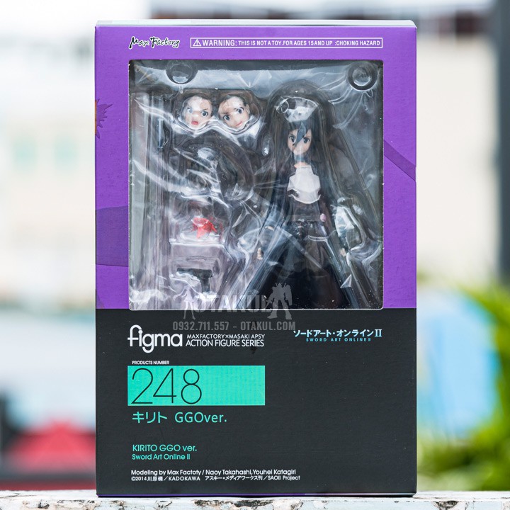 Mô Hình Figma 248 Kirito: GGO Ver - Sword Art Online II