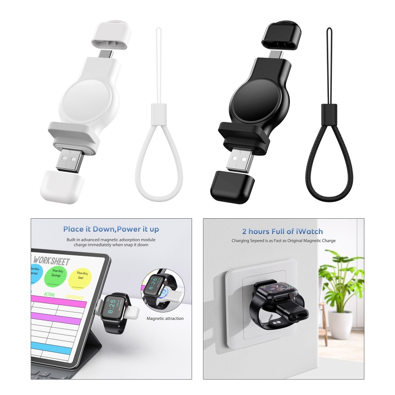 Đế Sạc Nhanh Không Dây LIDU1 Cho Iwatch 2 / 3 / 4 /