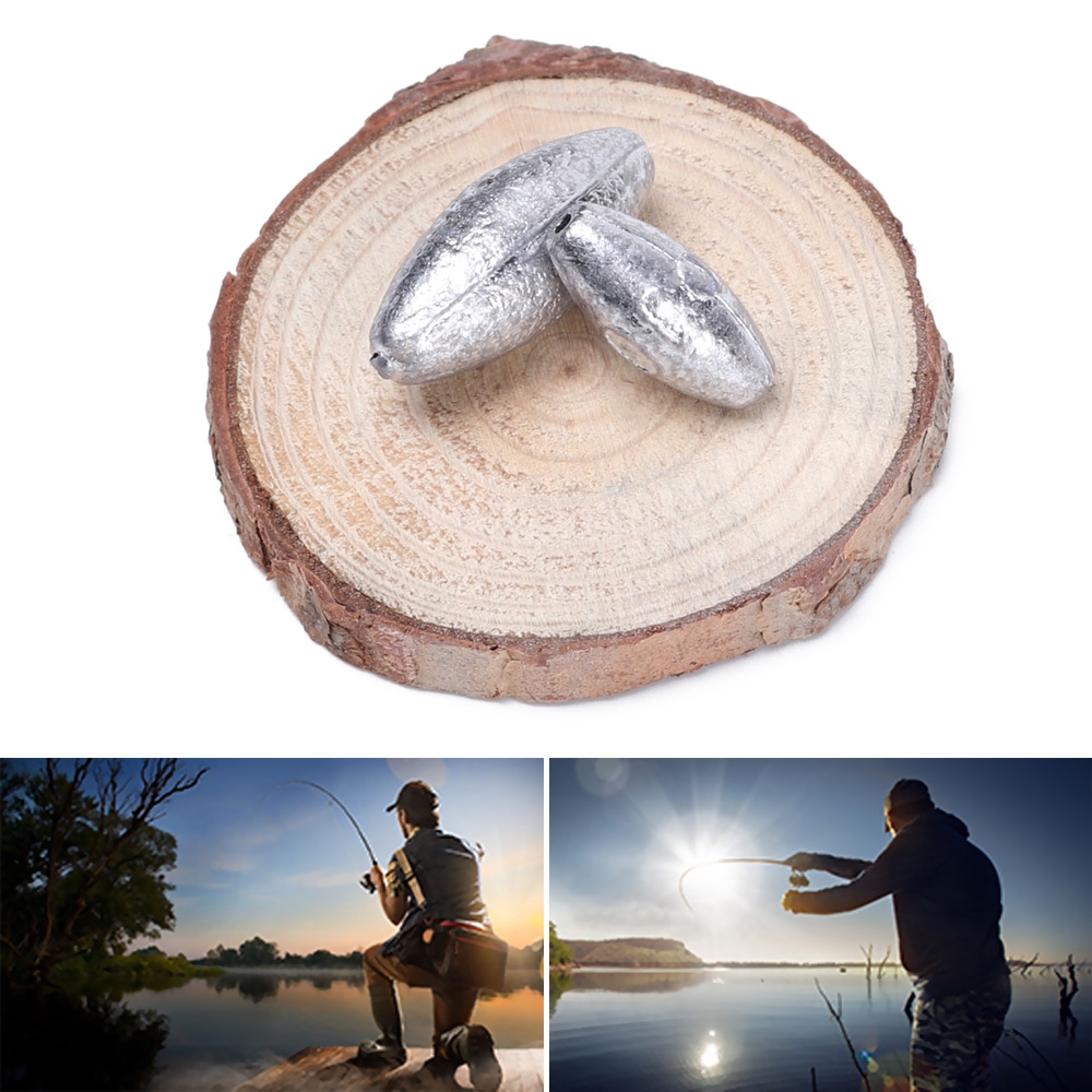 Set 5 Chì Câu Cá Trọng Lượng 3g/5g/8g/10g/15g/20g/30g/40g