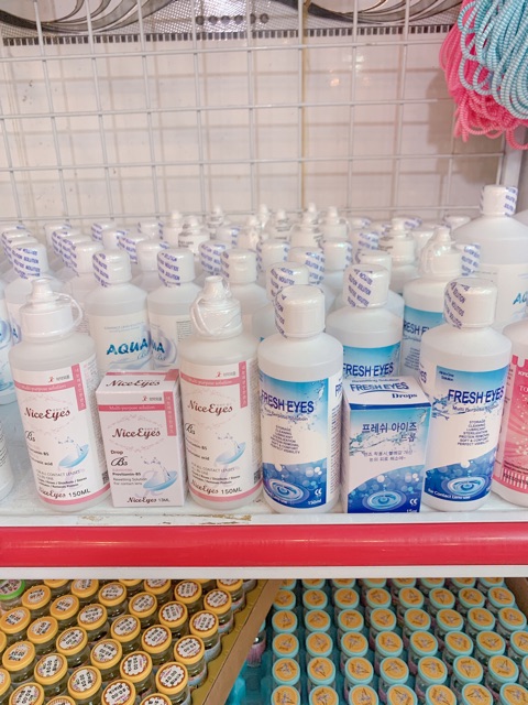 Nước ngâm lens - nước nhỏ mắt - Ngâm - Nhỏ - Aqua - fresheye - Nice eye - Ngâm to 360 mL ngâm nho 150 mL - nhỏ mắt 15ml | BigBuy360 - bigbuy360.vn