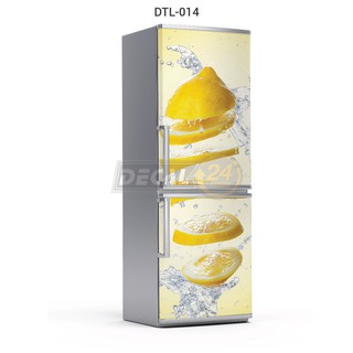 Decal dán trang trí tủ lạnh, miếng dán tủ lạnh chất liệu decal cao cấp chống thấm siêu bền chống được nước DTL-014