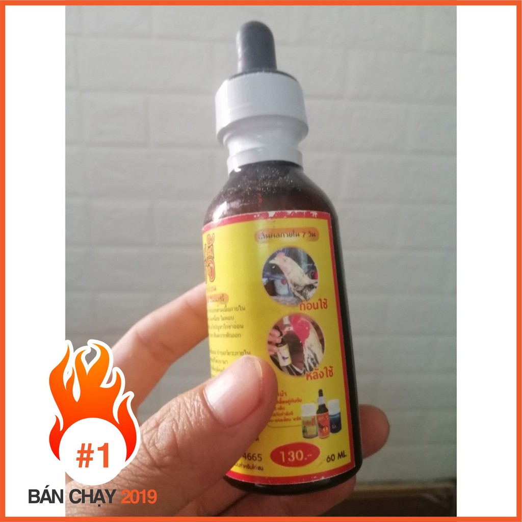 Thuốc bổ tộng hợp (dạng nhỏ giọt) chăm sóc gà đá bị bệnh , ốm trong , nhợt nhạt