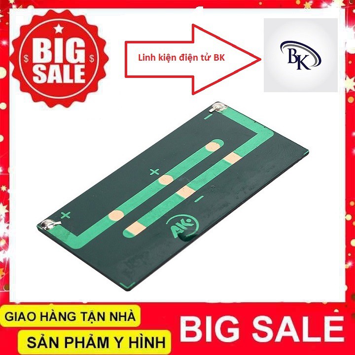 Pin năng lượng mặt trời 5V 68x36mm - Pin 5V 0.3w 68x36