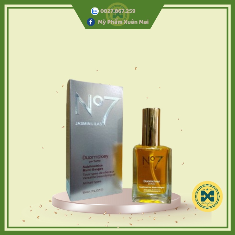 Tinh dầu dương tóc N7 collagen keratin mùi sang nước hoa