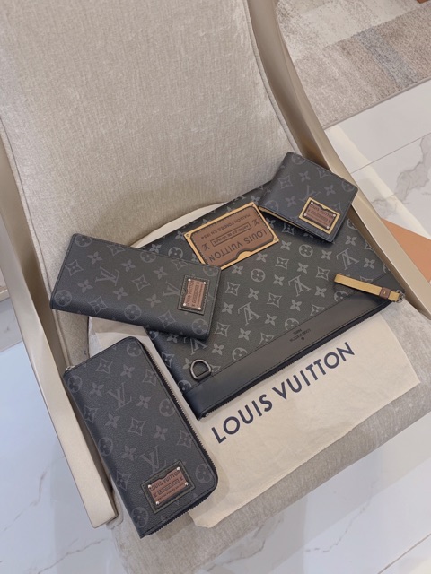 Set túi ví clutch LV
