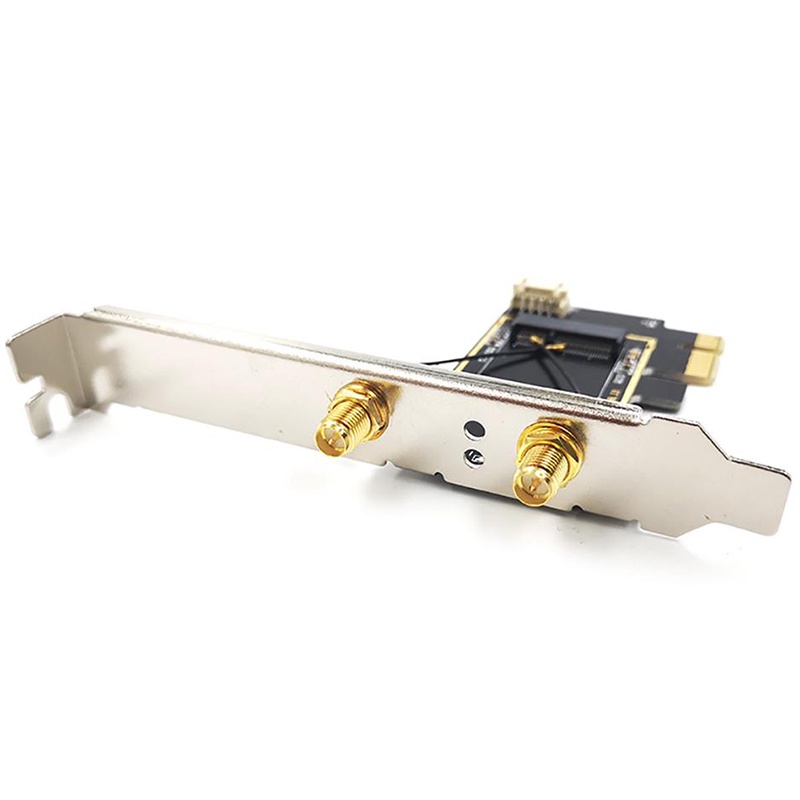 PCIE WiFi Card Adapter Bluetooth for PC Desktop Wi-Fi Antenna M.2