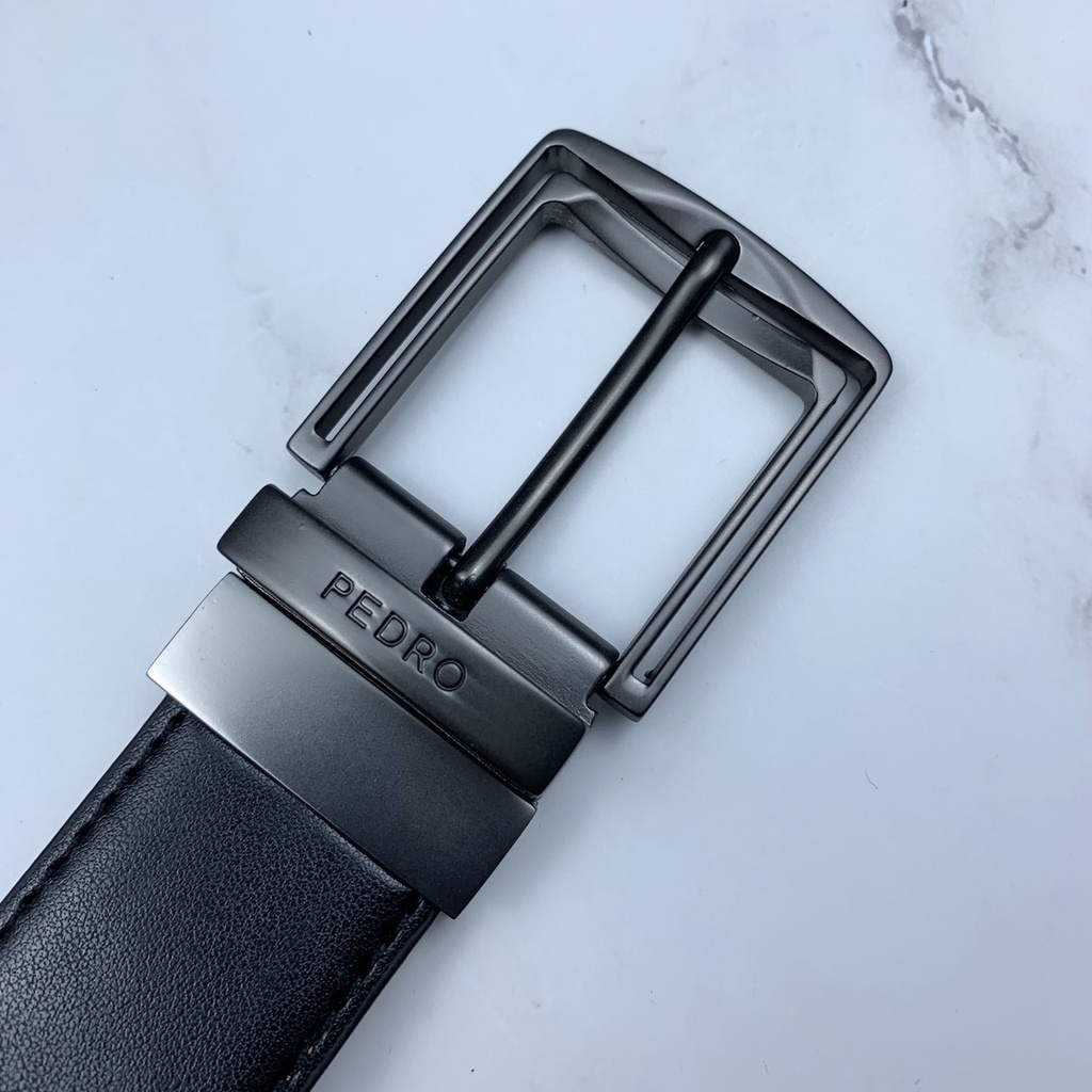 Thắt lưng  2 Xoay mặt dây PEDRO hàng xuất xịn Chuẩn Auth FullBox - Không bong tróc