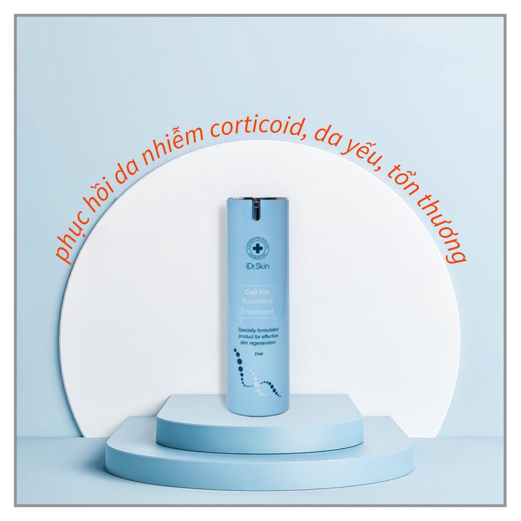 Kem tái tạo và phục hồi IDr Skin cell fix recovery treatment cho làn da yếu,mỏng đỏ 31ml