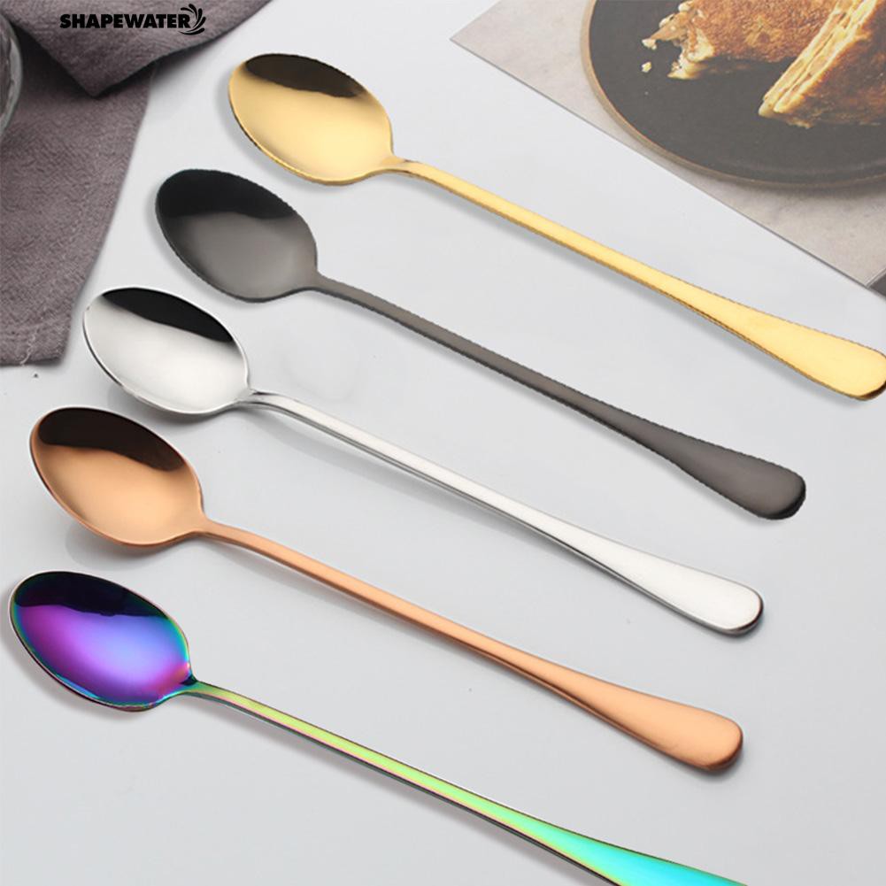 Muỗng inox cán dài