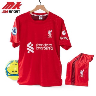 Áo Bóng Đá Liverpool Chất Liệu Thun Lạnh Bộ Quần Áo Bóng Đá clb Liverpool 2022 - 2023