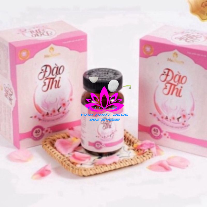 Cam Kết Chính HãngCÓ TEM CHECK BCAVIÊN UỐNG NỞ NGỰC ĐÀO THI HỘP 40 VIÊN