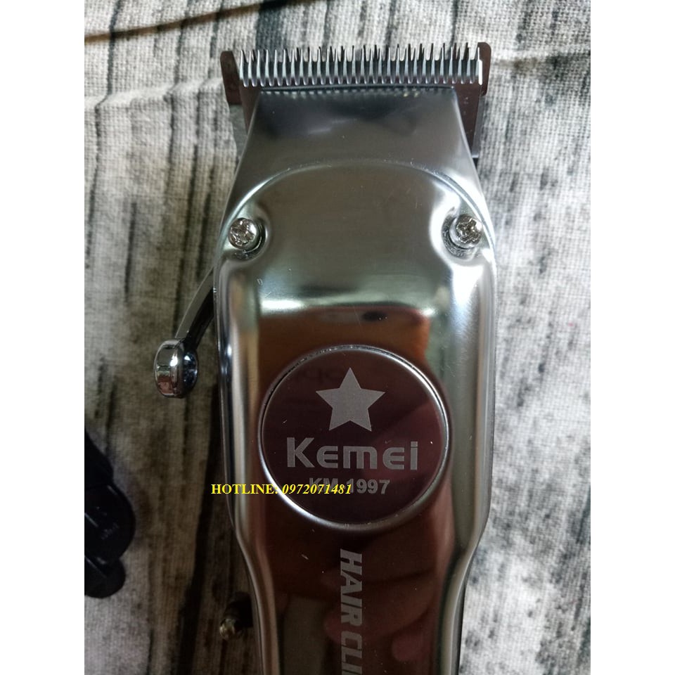 Tông đơ cắt cao cấp cắt tóc chuyên nghiệp Kemei km1997