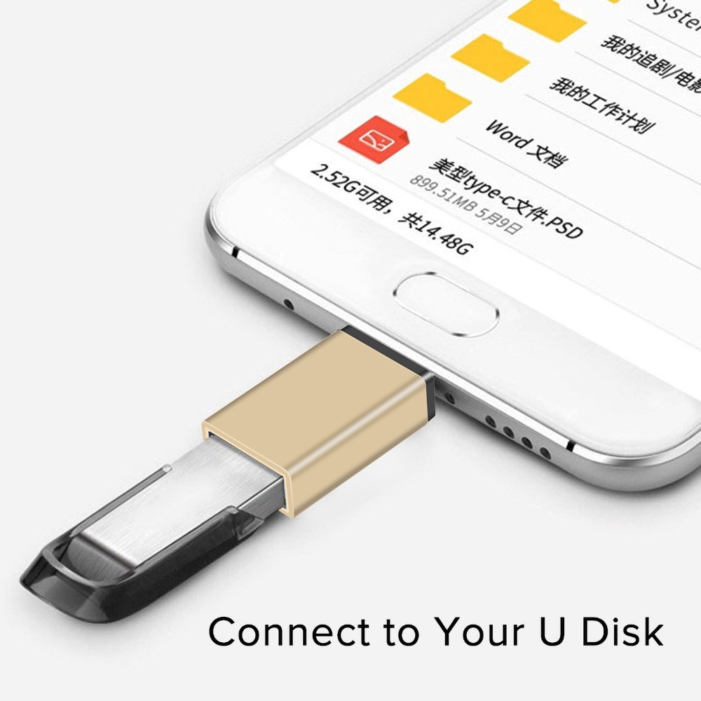 Đầu chuyển đổi Type-C sang USB 3.0 cho điện thoại Macbook