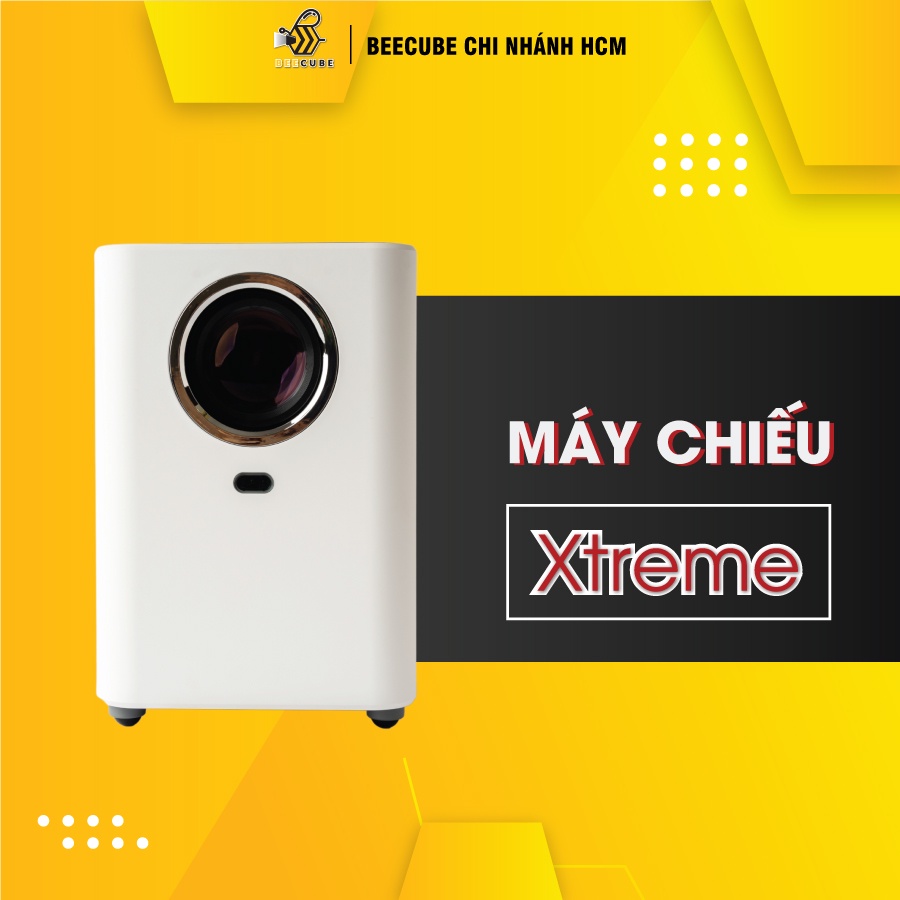 Máy Chiếu Mini BeeCube Xtreme Hệ Điều Hành Android + Kết nối Điện thoại + Full HD 1080 - Bảo Hành 12 Tháng