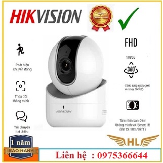 Camera IP Wifi trong nhà Hikvision Q21 Q1 Model DS-2CV2Q21FD-IW (B/W) H265+, chính hãng