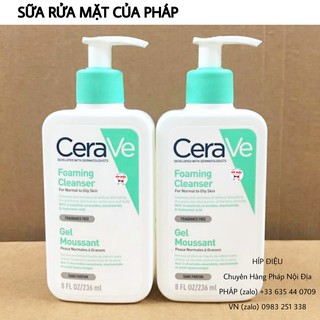 SỮA RỬA MẶT CERAVE CỦA PHÁP