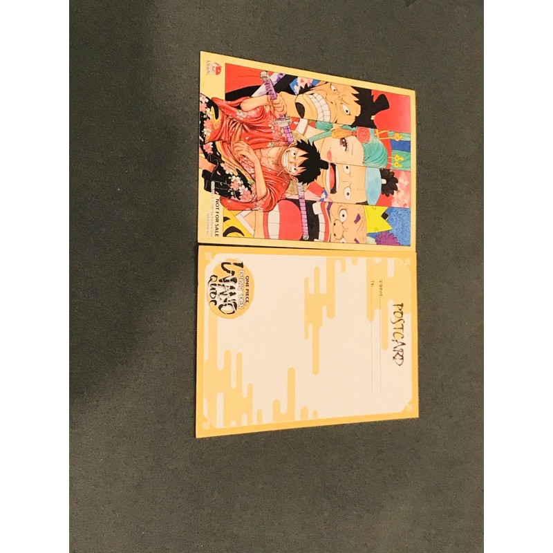 Thẻ Postcard One Piece Wano