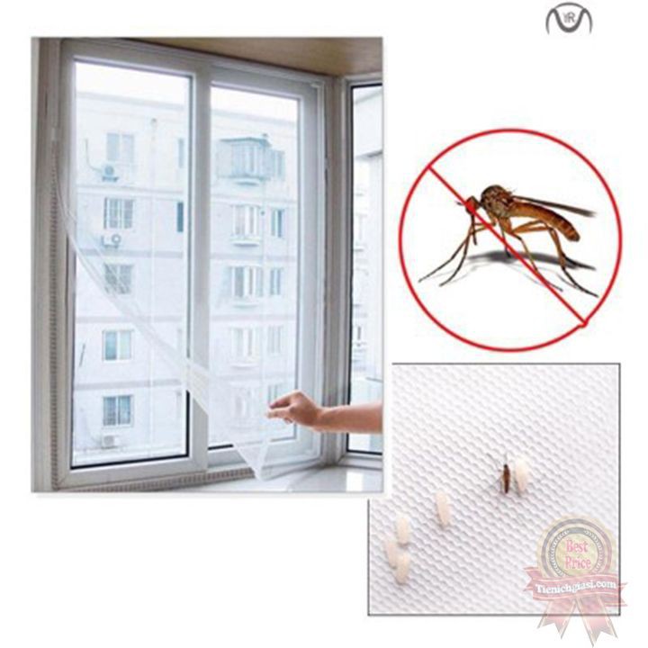 Lưới chống muỗi che cửa sổ chặn côn trùng kiến ba khoang Tháo rời lắp lại được tiện lợi đa năng