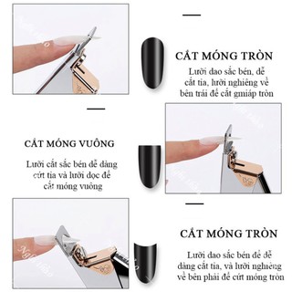 Kìm cắt móng giả inox E28