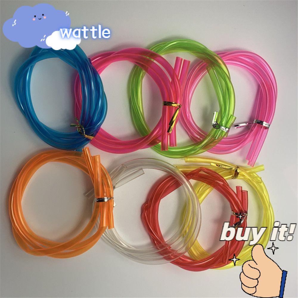 Ống Hút Hình Tròn Trong Suốt Bằng Nhựa An Toàn Thực Phẩm Cho Bé