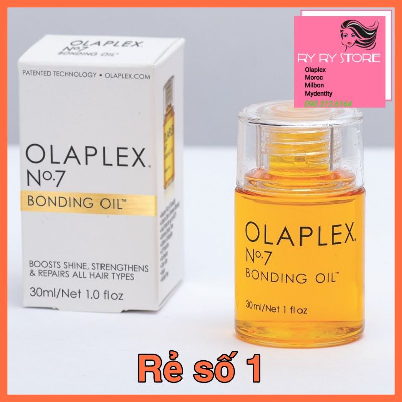 Olaplex No7 tinh dầu dưỡng tóc, giúp tóc mềm mượt, bóng đẹp, chống chẻ ngọn, chống tia UV