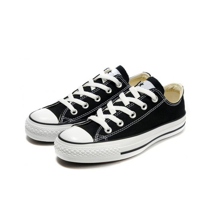 Giày Sneaker Đen Nữ Cổ Thấp ZRS | BigBuy360 - bigbuy360.vn