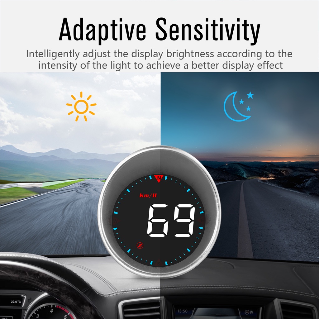 Đồng Hồ Vạn Năng Thông Minh Hiển Thị Tốc Độ Và La Bàn G5 OBD2