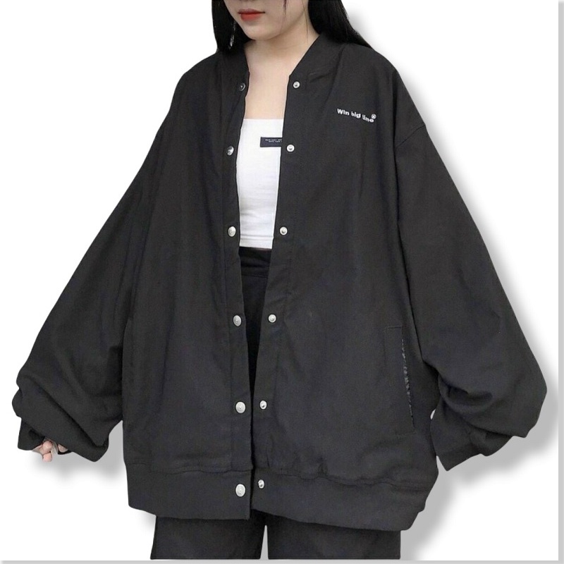 Áo Khoác Dù Bomber Cúc Bấm Siêu HOT ĐĂNG QUANG FASHION