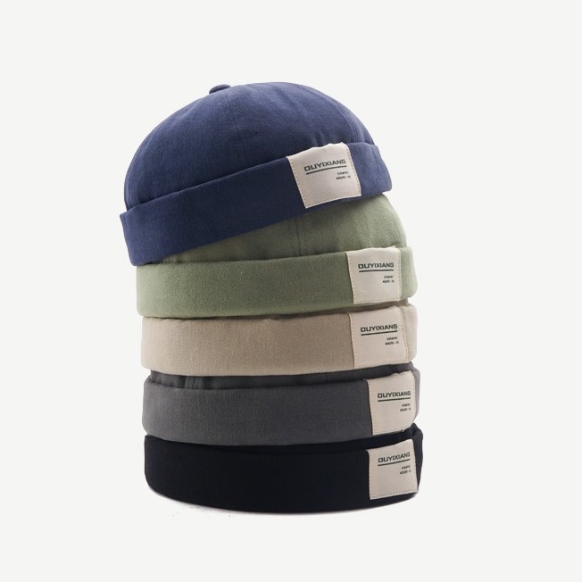 Mũ không vành kiểu dáng retro thời trang phong cách Hàn Quốc