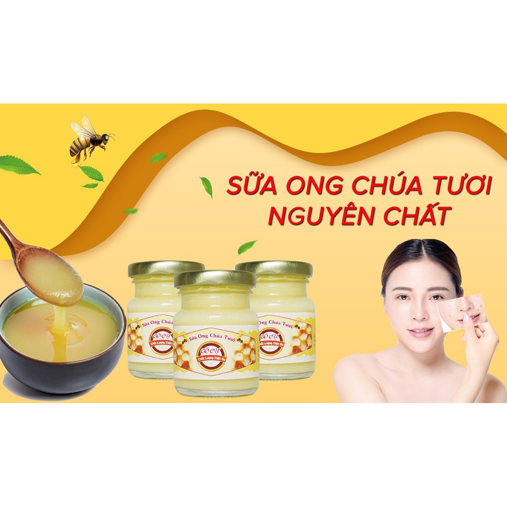 [Mã LTP50 giảm 50000 đơn 150000] Sữa ong chúa nguyên chất Cô Cự 100gr