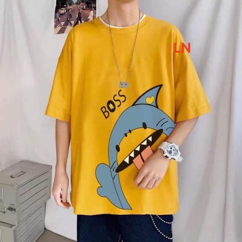 Áo 3D cá BOSS LN11