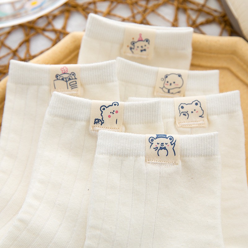 Tất cao cổ nữ thời trang phong cách Vintage Nhật siêu xinh