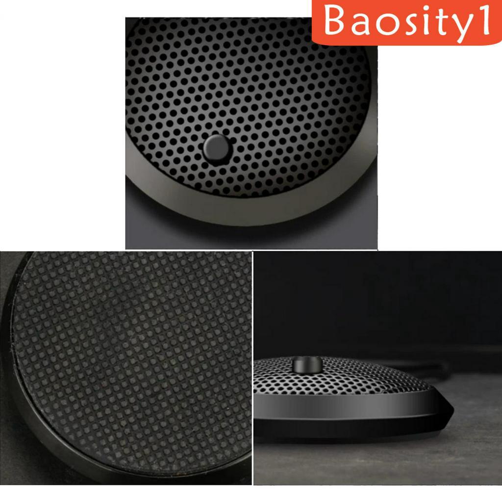 Micro thu âm đa hướng 360 độ đầu cắm USB không gây ồn dành cho máy tính