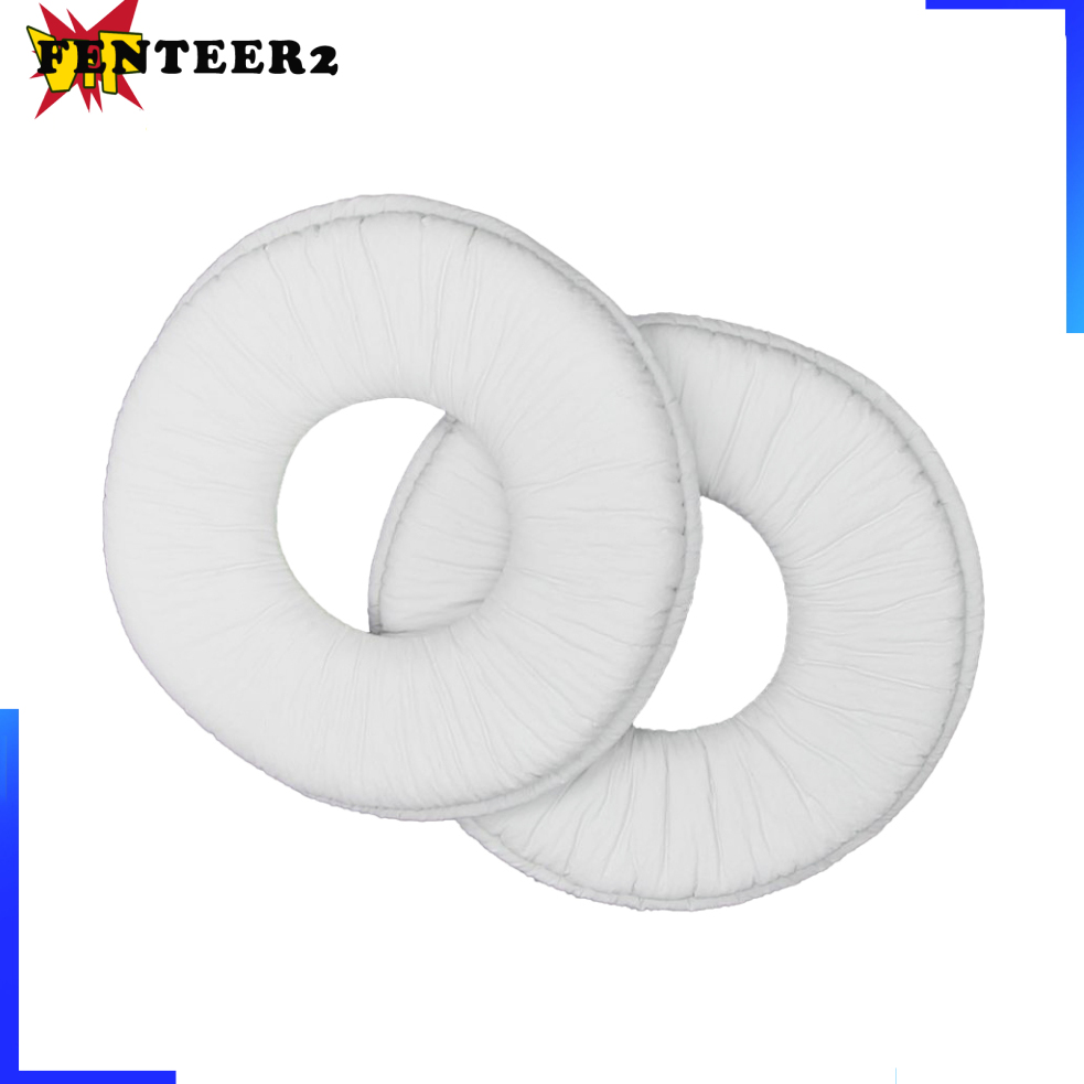 [Fenteer2  3c ]Replacement EarPads Ear Pad Cushions for Sony MDR V250 V300 V100 V200 White