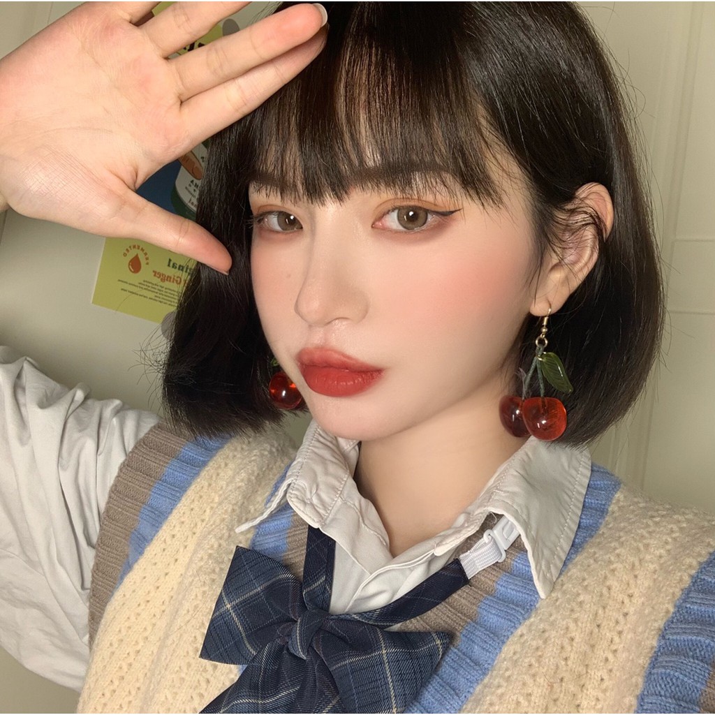 Kính áp tròng Jan.5 NNZONG 14.0mm 0-8.00 màu nâu thời trang