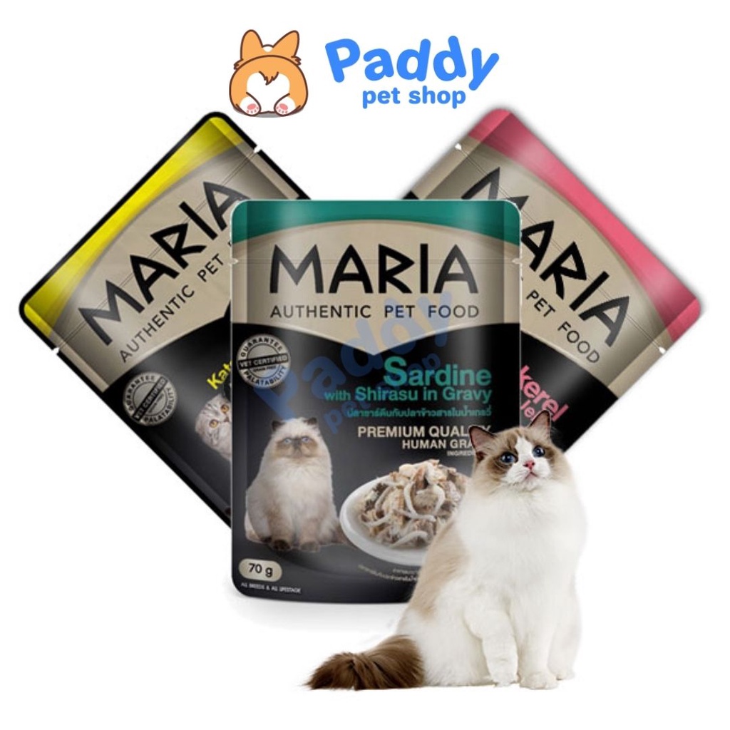 Pate Mèo Maria Cat Cao Cấp 70g