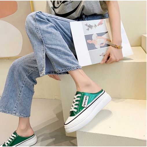 Sục Thể Thao Nữ Cao 8cm Hàng Quảng Châu Đi Nhẹ,Êm Chân