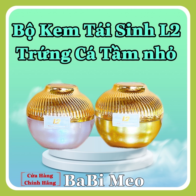Kem Nhỏ Tái sinh Trứng cá Tầm L2