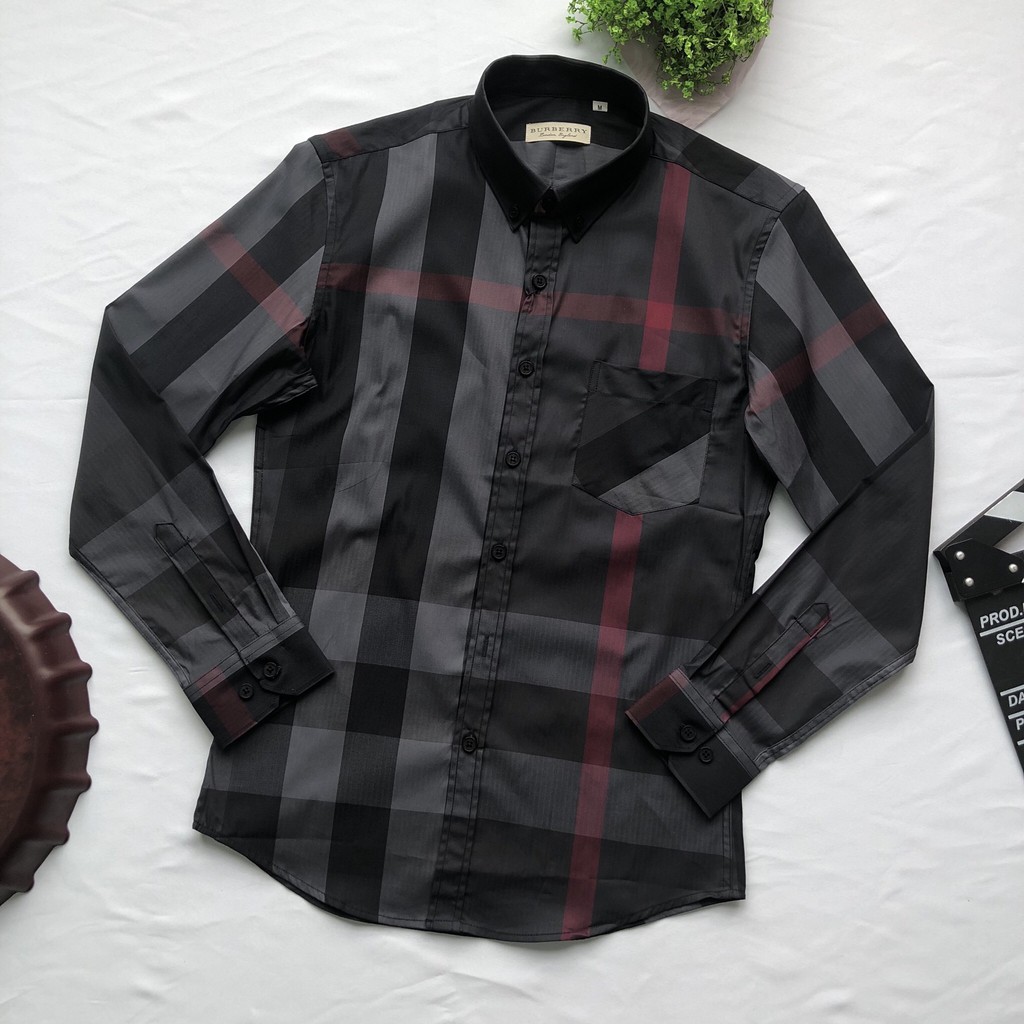 [Giá Sập Sàn] Sơ Mi BBR Họa Tiết Kẻ Nhiều Màu,From Dáng Chuẩn,Không Xù Không Bai Nhão - Áo Sơ Mi Nam Dài Tay | BigBuy360 - bigbuy360.vn