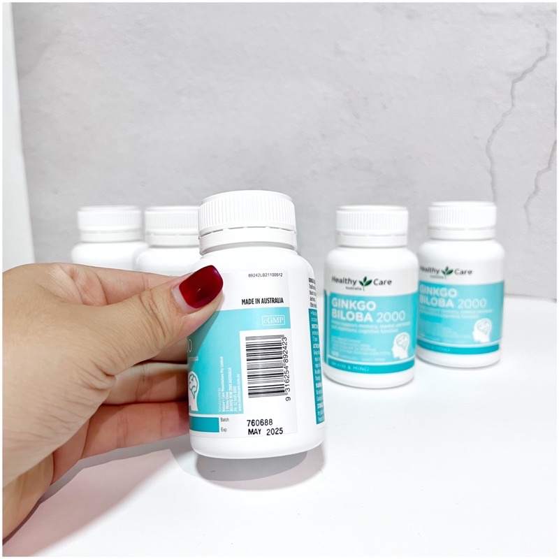 Hoạt huyết dưỡng não, tăng cường trí nhớ Ginkgo Biloba 2000