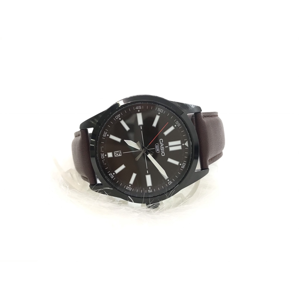 Đồng Hồ Nam Dây Da Casio Standard MTP-VD02BL-5EUDF Chính Hãng - MTP-VD02BL-5E
