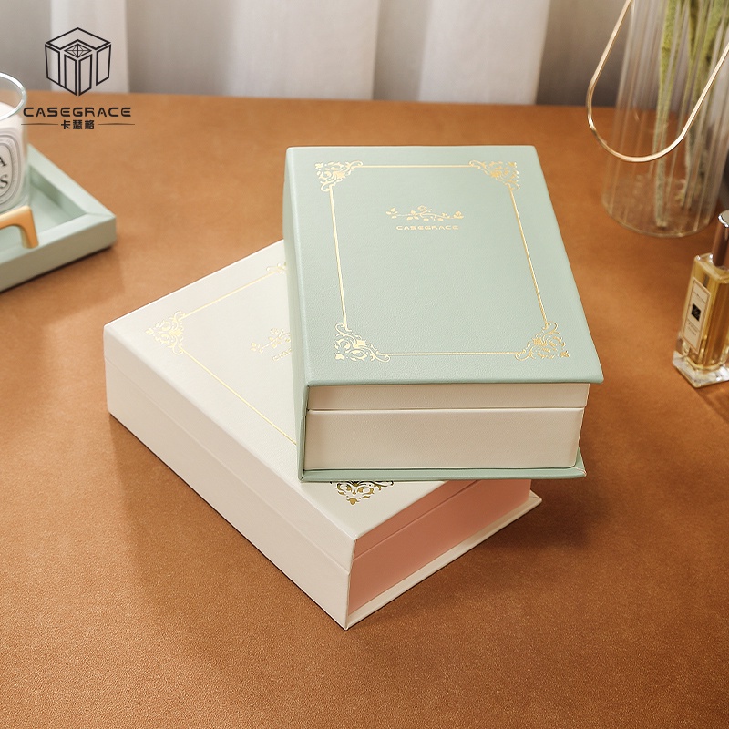 Hộp đựng trang sức 
CASEGRACE hình dạng quyển sách bằng da PU sang trọng