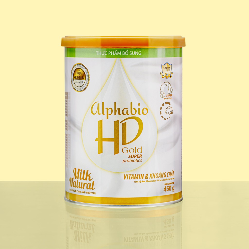 Sữa Non Alpha Bio HD Gold 450g