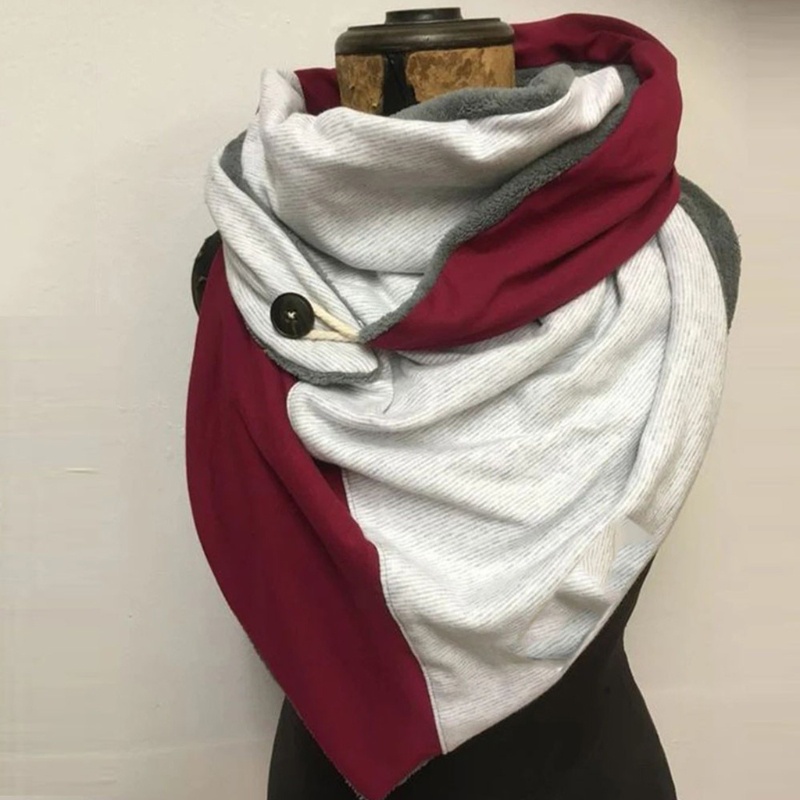 Khăn choàng cổ hình tam giác in họa tiết hoa bồ công anh phối màu sắc tương phản thời trang mùa đông cho nam và nữ
 | BigBuy360 - bigbuy360.vn