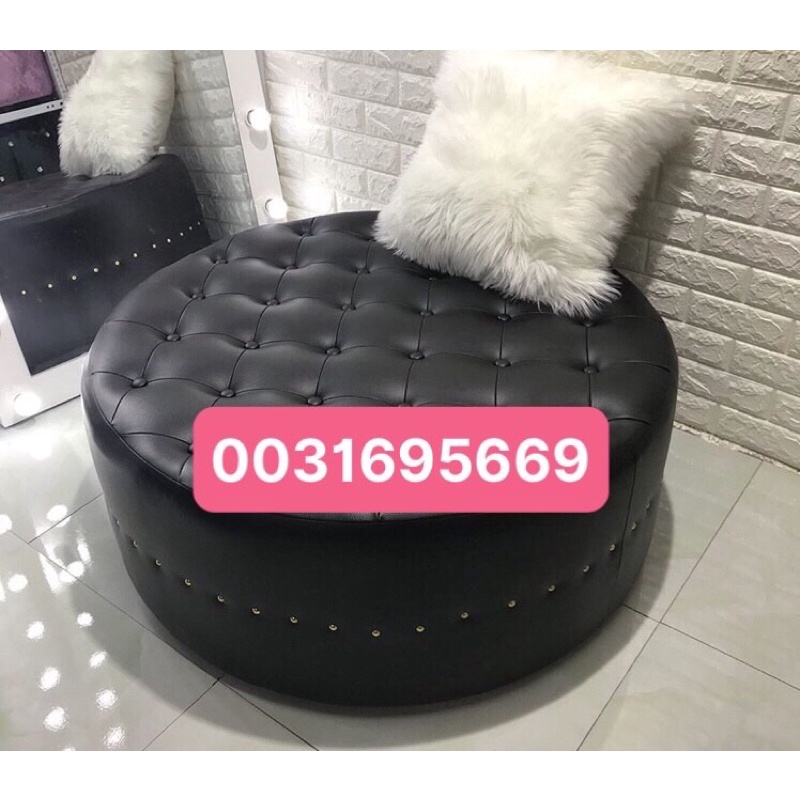 Đôn tròn - chờ - băng - sofa cho shop