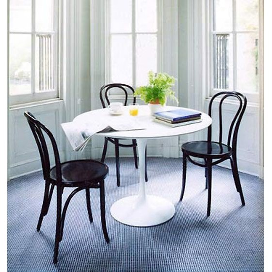 Ghế sắt Thonet lương tựa cao, nhiều màu sắc