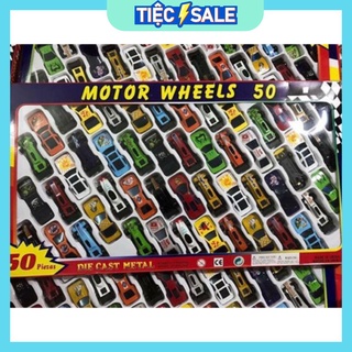 Set ô tô sắt 50 chiếc cho bé ( hàng đẹp có xe đua )