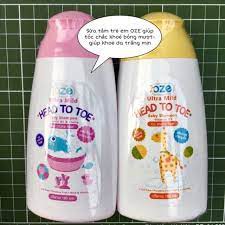 Sữa tắm gội trẻ em OZE Ultra Mild Head To Toe Thái Lan