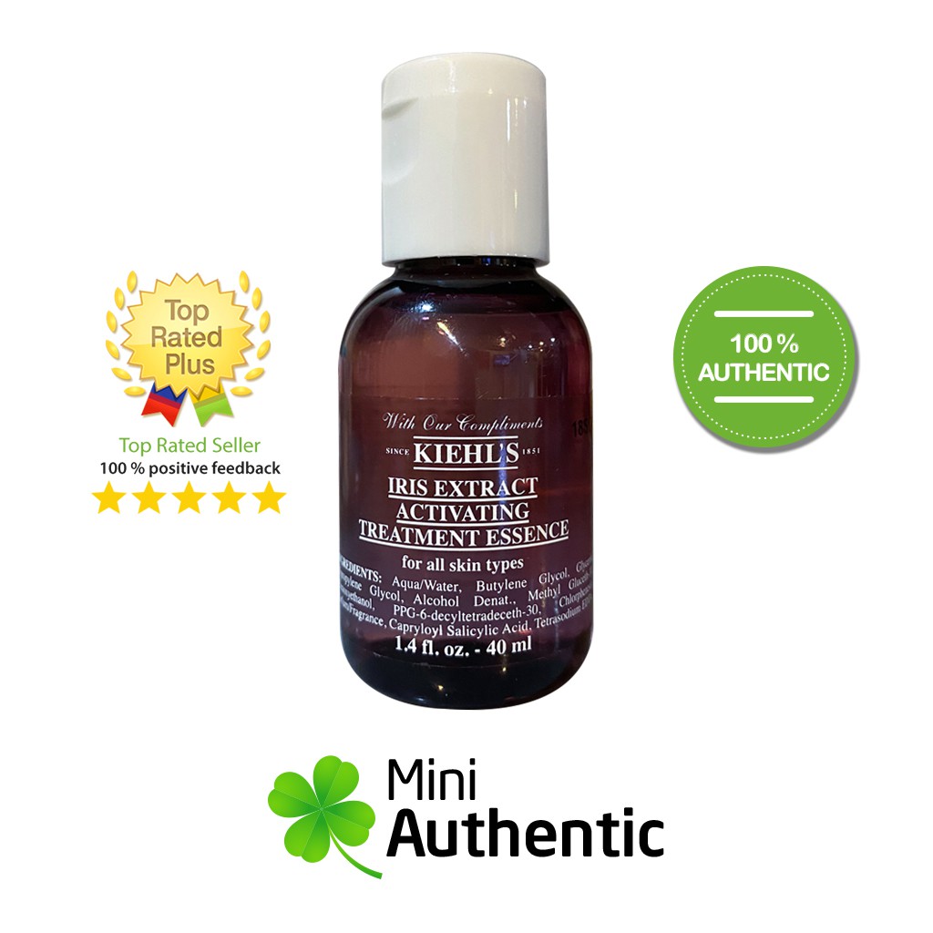 Kiehl's- Nước thần Iris Extract Activating Treatment Essence mini 40ml